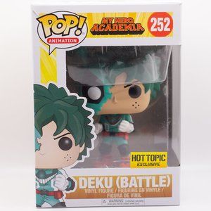 Funko Pop Vinyl MHA My Hero Academia Izuku Midoriya "Deku" (Battle) #252 (HT Ex)